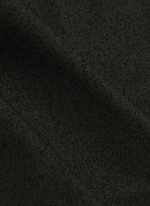 Костюмная фактурная шерсть+шелк (о) черная - в интернет-магазине тканей Тессутидея арт. 05-4931