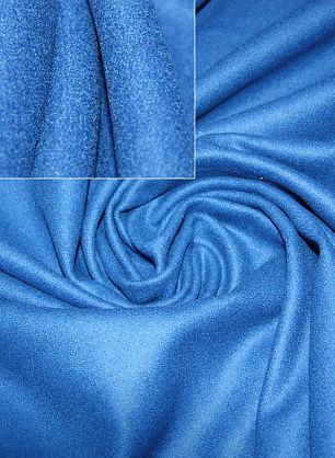 Пальтовая сукно double (о) синяя - в интернет-магазине тканей Тессутидея арт. 05-1714