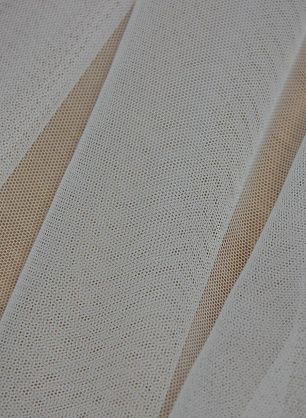 Плательная сетка (о) айвори ш-150см - в интернет-магазине тканей Тессутидея арт. 03-3711