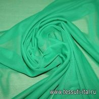 Сетка плательная (о) зеленая - итальянские ткани Тессутидея арт. 04-0858