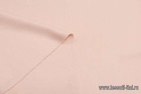 Джерси шерсть дабл (о) светло-розовое - итальянские ткани Тессутидея арт. 15-1042