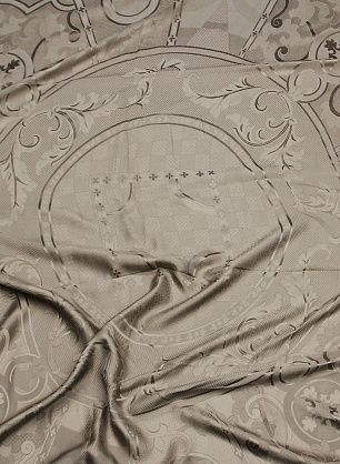 Шелк жаккард купон (1,85м) (н) светло-коричневый - в интернет-магазине тканей Тессутидея арт. 10-3917