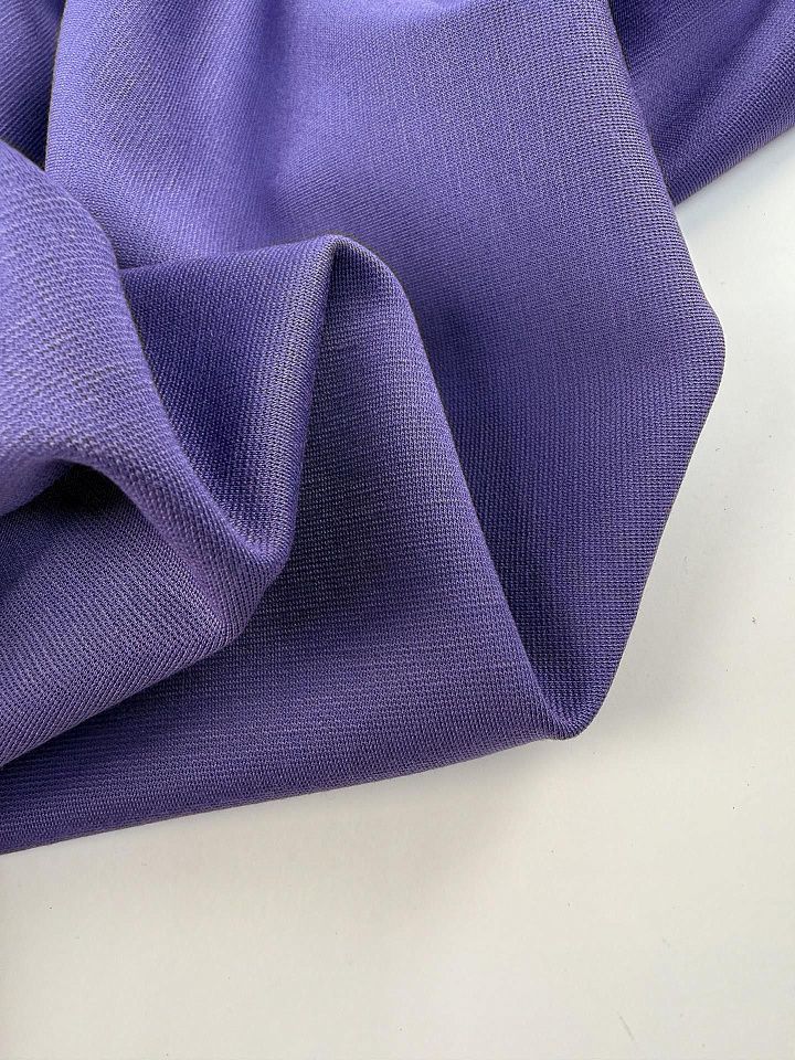 Джерси вискоза+полиамид (о) фиолетовое - итальянские ткани Тессутидея арт. 14-1766