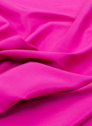 Крепдешин стрейч (о) темно-розовый - в интернет-магазине тканей Тессутидея арт. 02-8554