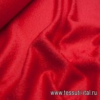 Пальтовая мохер (о) красная - итальянские ткани Тессутидея арт. 09-1486
