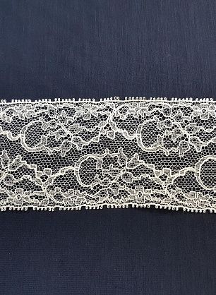 Кружево (о) бежевое ш-7см Solstiss - в интернет-магазине тканей Тессутидея арт. 03-6236