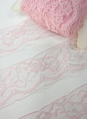 Кружево LA PERLA в ассортименте ш-6,5-7,5см - итальянские ткани Тессутидея.