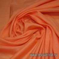 Батист (о) оранжевый Maria Grazia Severi ш-150см - итальянские ткани Тессутидея арт. 01-3883