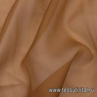 Органза (о) коричневая - итальянские ткани Тессутидея арт. 10-2927