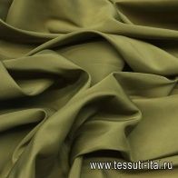 Подкладочная (о) зеленая - итальянские ткани Тессутидея арт. 07-1081