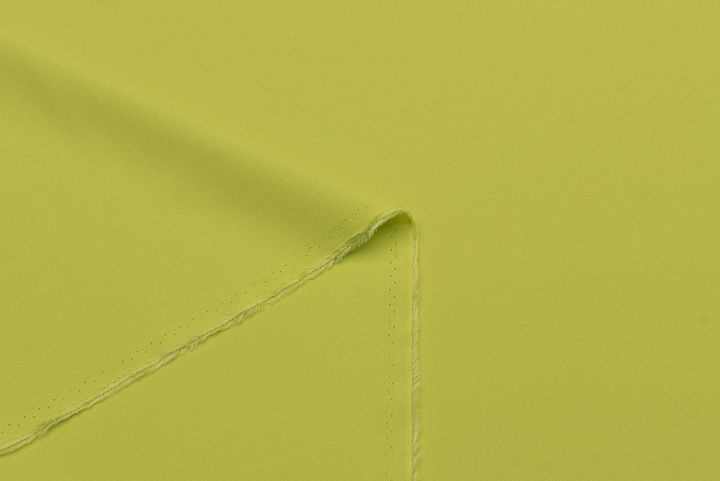 Плательная вискоза стрейч (о) лайм - итальянские ткани Тессутидея арт. 04-1534