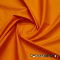 Сорочечная стрейч (о) оранжевая - итальянские ткани Тессутидея арт. 01-7519