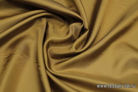 Подкладочная вискоза (о) светло-коричневая - итальянские ткани Тессутидея арт. 08-1455