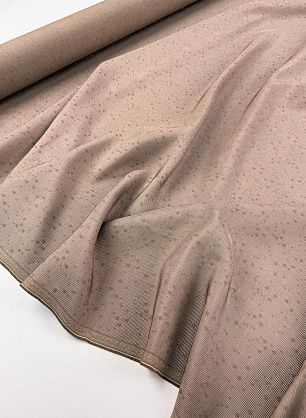 Шелк жаккард репс (о) темно-бежевый с вкраплениями - в интернет-магазине тканей Тессутидея арт. 10-4836