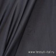 Шелк шантунг (о) черный - итальянские ткани Тессутидея арт. 10-2281
