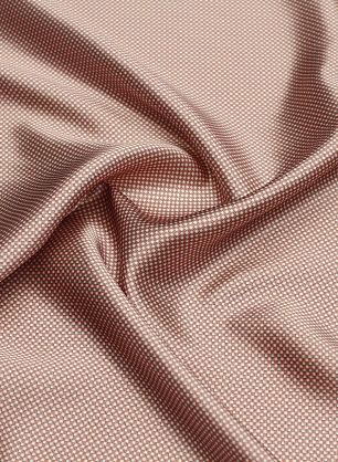 Шелк атлас (н) мелкая серо-розовая клетка - в интернет-магазине тканей Тессутидея арт. 10-3580