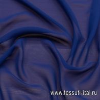 Шифон (о) васильковый - итальянские ткани Тессутидея арт. 10-2994
