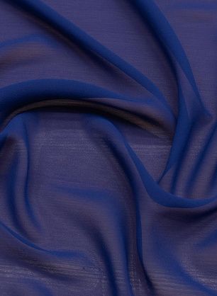 Шифон (о) васильковый - в интернет-магазине тканей Тессутидея арт. 10-2994