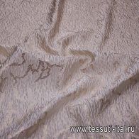 Жаккард матлассе с люрексом купон (1,45м) (н) яркий принт из люрекса на пыльном - итальянские ткани Тессутидея арт. 03-6827