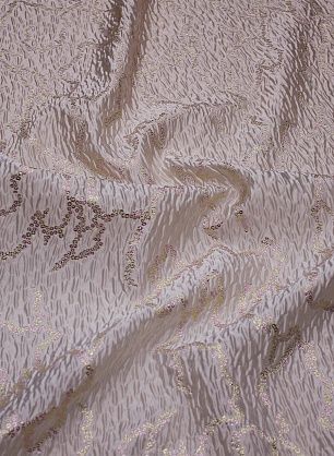 Жаккард матлассе с люрексом купон (1,45м) (н) яркий принт из люрекса на пыльном - в интернет-магазине тканей Тессутидея арт. 03-6827