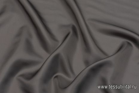 Подкладочная твил (о) серая - итальянские ткани Тессутидея арт. 08-1322