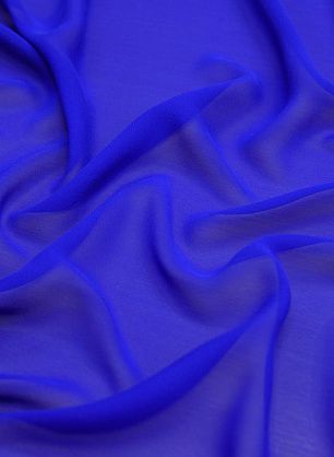 Шифон (о) васильковый - в интернет-магазине тканей Тессутидея арт. 10-1539