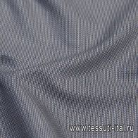 Сорочечная (н) черно-белый меланж - итальянские ткани Тессутидея арт. 01-6342