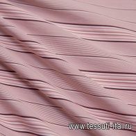 Сорочечная (н) розово-бело-бордовая полоска - итальянские ткани Тессутидея арт. 01-6386