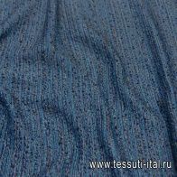 Шанель (н) сине-серо-зеленая - итальянские ткани Тессутидея арт. 03-6590