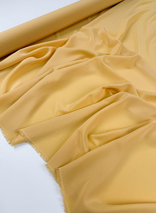 Крепдешин (о) желтый - в интернет-магазине тканей Тессутидея арт. 10-4940