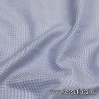 Сорочечная (о) сине-белая  - итальянские ткани Тессутидея арт. 01-6445