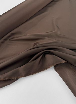 Подкладочная вискоза+ПБТ (о) темно-коричневая  - в интернет-магазине тканей Тессутидея арт. 07-1564