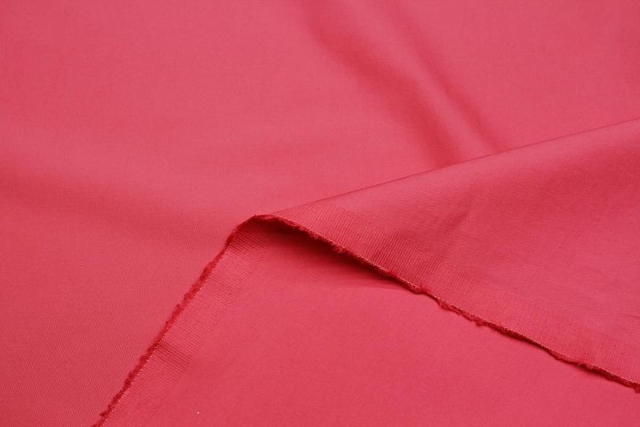 Хлопок стрейч (о) розовый - итальянские ткани Тессутидея арт. 01-7624