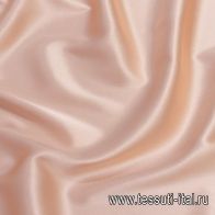 Шелк атлас стрейч (о) светло-розовый - итальянские ткани Тессутидея арт. 10-2502