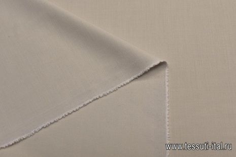 Костюмная стрейч (о) светло-серо-бежевая - итальянские ткани Тессутидея арт. 05-3338
