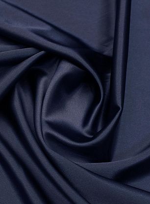 Плательный атлас (о) темно-синий - в интернет-магазине тканей Тессутидея арт. 03-7222