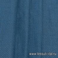 Костюмная твид (о) бирюзово-голубая - итальянские ткани Тессутидея арт. 05-4148