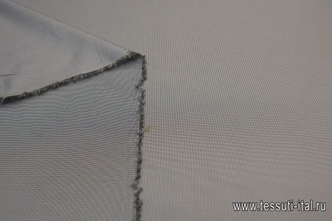 Подкладочная (н) мелкая черно-белая гусиная лапка - итальянские ткани Тессутидея арт. 07-1324