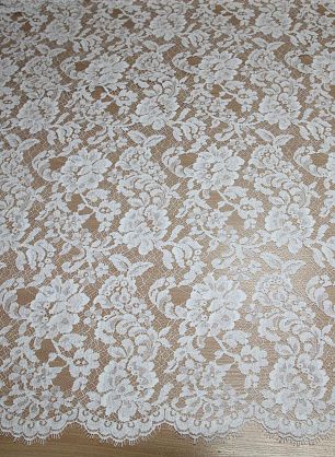 Кружево (о) айвори ш-95см Solstiss - в интернет-магазине тканей Тессутидея арт. 03-3135