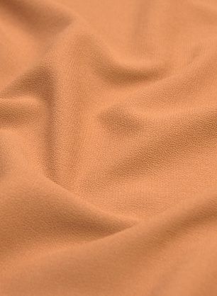 Костюмная креп дабл (о) терракотовая - в интернет-магазине тканей Тессутидея арт. 05-3869