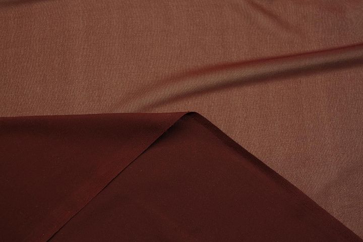 Шифон стрейч (о) темно-бордовый - итальянские ткани Тессутидея арт. 10-4582