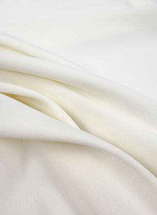 Плательная вискоза стрейч (о) белая - в интернет-магазине тканей Тессутидея арт. 04-1839