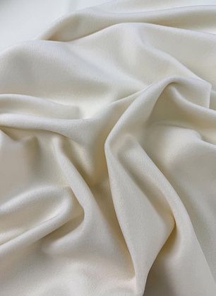 Пальтовая шерсть велюр (о) молочная - в интернет-магазине тканей Тессутидея арт. 09-2186