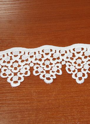 Кружево макраме айвори ш-7см  - в интернет-магазине тканей Тессутидея арт. 03-2799
