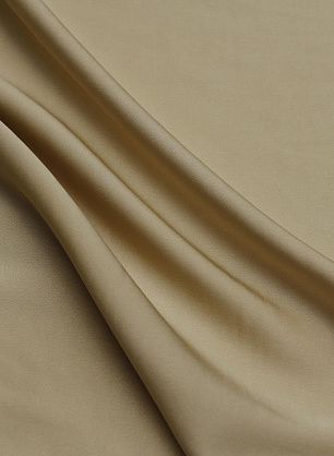 Шелк дабл стрейч (о) светло-бежевый - в интернет-магазине тканей Тессутидея арт. 10-4663