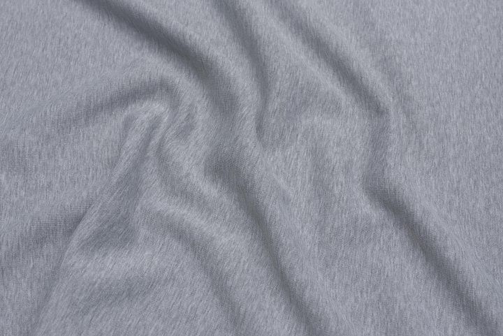Футер 3-х нитка с начёсом (о) светло-серый - итальянские ткани Тессутидея арт. 13-1560