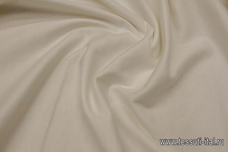 Джерси хлопок на синтепоне (о) белое - итальянские ткани Тессутидея арт. 12-1173