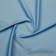 Хлопок пике стрейч (о) голубой - итальянские ткани Тессутидея арт. 01-7638