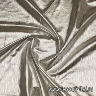 Трикотаж лен с накатом (о) серебряный - итальянские ткани Тессутидея арт. 12-1181