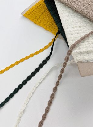 Тесьма "монетки" в ассортименте - в интернет-магазине тканей Тессутидея арт. 03-0970